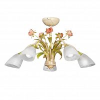 потолочная люстра vitaluce v1536/5pl белая в Таганроге