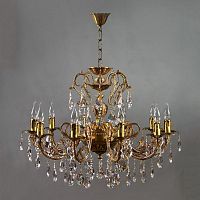 подвесная люстра ambiente alicante 8888/10 ab tear drop бронза в Таганроге