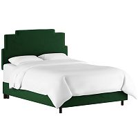 кровать двуспальная 180х200 зеленая paxton emerald velvet в Таганроге