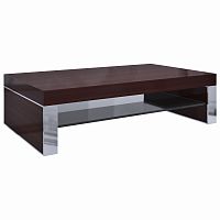 столик журнальный low silver brown коричневый, серый в Таганроге