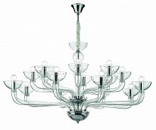 подвесная люстра ideal lux casanova sp16 trasparente в Таганроге