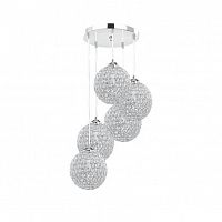 дизайнерская подвесная люстра spot light imperia 8220528 хром в Таганроге