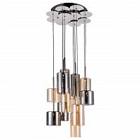 дизайнерская подвесная люстра spot light flaconetta 1301228 серая в Таганроге