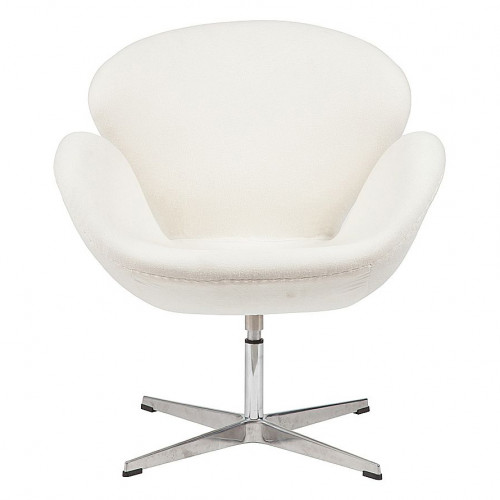 кресло swan chair белое в Таганроге