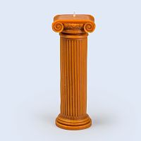 свеча высокая оранжевая hestia column в Таганроге
