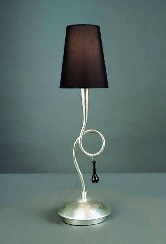 настольная лампа mantra paola painted silver 3535 в Таганроге