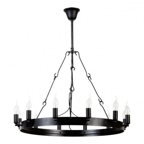 дизайнерская подвесная люстра britop bellona 9801204 черная в Таганроге