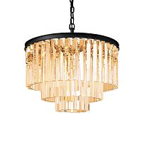подвесной светильник odeon 6 black/amber от delight collection в Таганроге