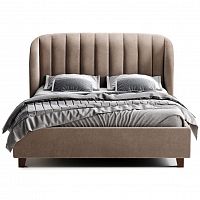 кровать двуспальная 180х200 бежево-розовая tulip в Таганроге
