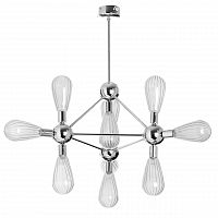 дизайнерская подвесная люстра spot light silvio 8301028 хром в Таганроге