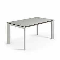 стол atta 160 (220)x90 с светло-серой столешницей cc0183hp от la forma (ex julia grup) в Таганроге