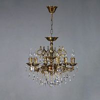 подвесная люстра ambiente leon 2128/6 pb tear drop в Таганроге