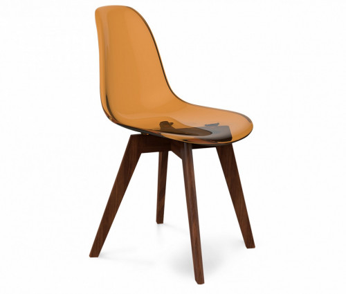 стул dsw кофейный s39 (eames style) в Таганроге