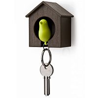 держатель+брелок для ключей sparrow коричневый-зеленый в Таганроге
