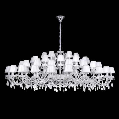 подвесная люстра crystal lux blanca sp60 белая в Таганроге