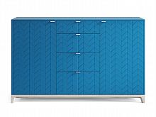 комод case №4 беленый дуб / сапфировый / гравировка 1 в Таганроге