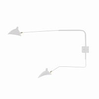 настенный светильник sconce mouille 2 лампы 2 белый в Таганроге