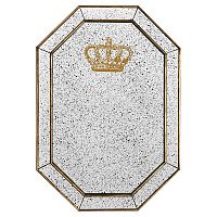 зеркало состаренное восьмиугольное с короной crown в Таганроге