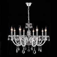 подвесная люстра crystal lux glamour sp-pl8 белая в Таганроге