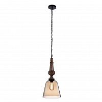 подвесной светильник crystal lux deco sp1 a amber в Таганроге