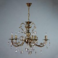 подвесная люстра ambiente alicante 8888/5 pb tear drop в Таганроге