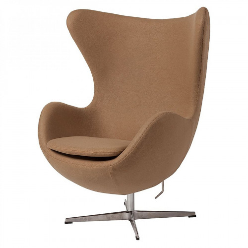 кресло egg chair темно-бежевое в Таганроге