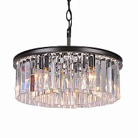 подвесной светильник odeon 6b/p black/clear от delight collection в Таганроге