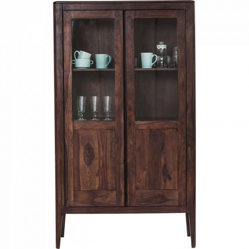 шкаф-витрина brooklyn walnut коричневый 100x40 в Таганроге