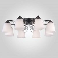 потолочная люстра eurosvet campana 70094/8 черный в Таганроге