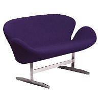 диван swan sofa прямой фиолетовый в Таганроге