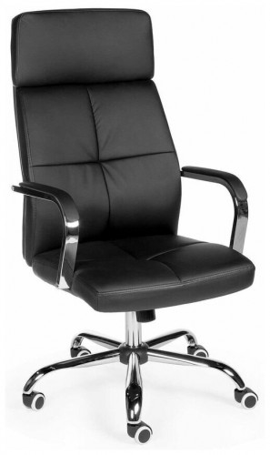 кресло для руководителя norden chairs алекс, обивка: искусственная кожа, цвет: экокожа черная в Таганроге