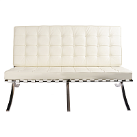 диван barcelona style loveseat sofa прямой белый в Таганроге