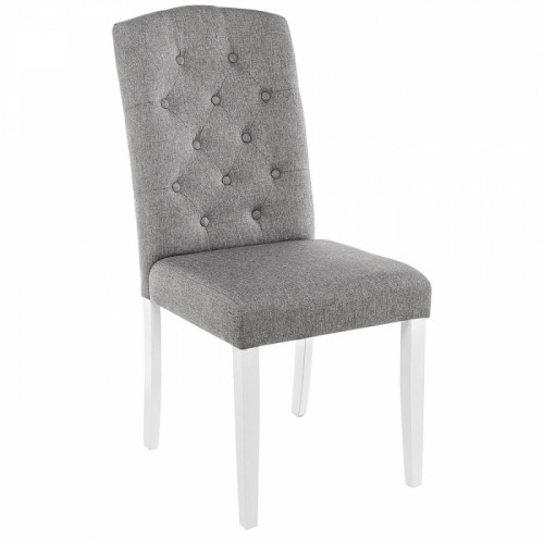 стул деревянный menson white / fabric pebble в Таганроге