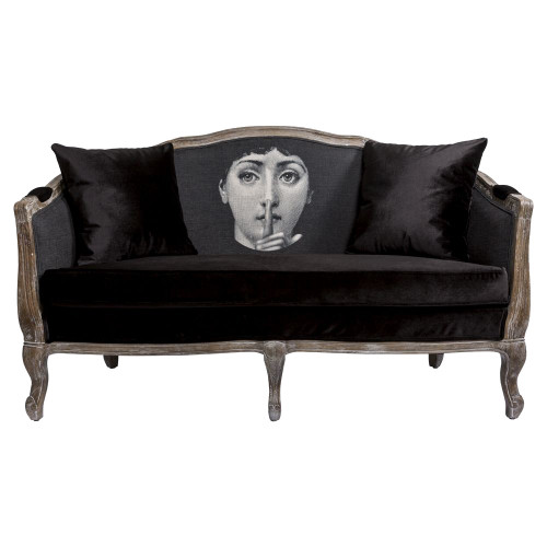 диван «секрет» fornasetti прямой черный в Таганроге