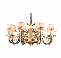 подвесная люстра idlamp michel 404/8-ledoldbronze в Таганроге
