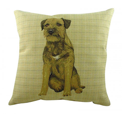 подушка с фото бордер терьера border terrier в Таганроге