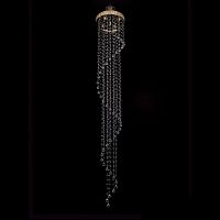 каскадная люстра bohemia ivele 8313/40-250/g/balls в Таганроге