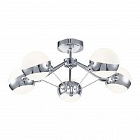 потолочная люстра freya silvia fr5009cl-05ch белая в Таганроге