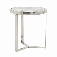 стол silver glass small серебристый, прозрачный в Таганроге