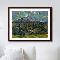 картина: mont sainte-victoire, 1906г. в Таганроге