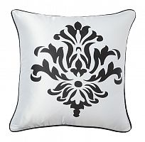 подушка с геральдическими лилиями fleur de lys ii white в Таганроге