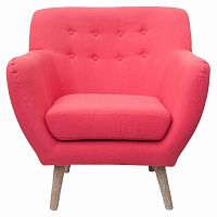 кресло fuller red розовое в Таганроге