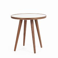 стол кофейный sputnik white and brown коичневый в Таганроге