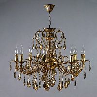 подвесная люстра ambiente alicante 8888/8 ab honey leaf в Таганроге