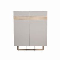 комод высокий space 115*45*125см белый с желтой медью в Таганроге