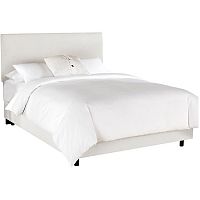 кровать двуспальная 180х200 белая frank platform white в Таганроге