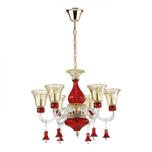 подвесная люстра odeon light madlen 4004/6 в Таганроге