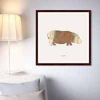 картина: nyc hippo, 2016г в Таганроге