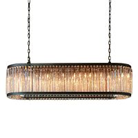 люстра welles l125 черная, прозрачное стеко в Таганроге