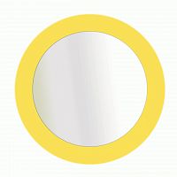 зеркало круглое в желтой раме sheer sole в Таганроге
